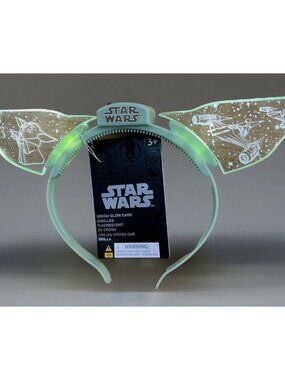 Disney Star Wars Baby Yoda Ears Green Grogu Disney Parks Mickey Ears